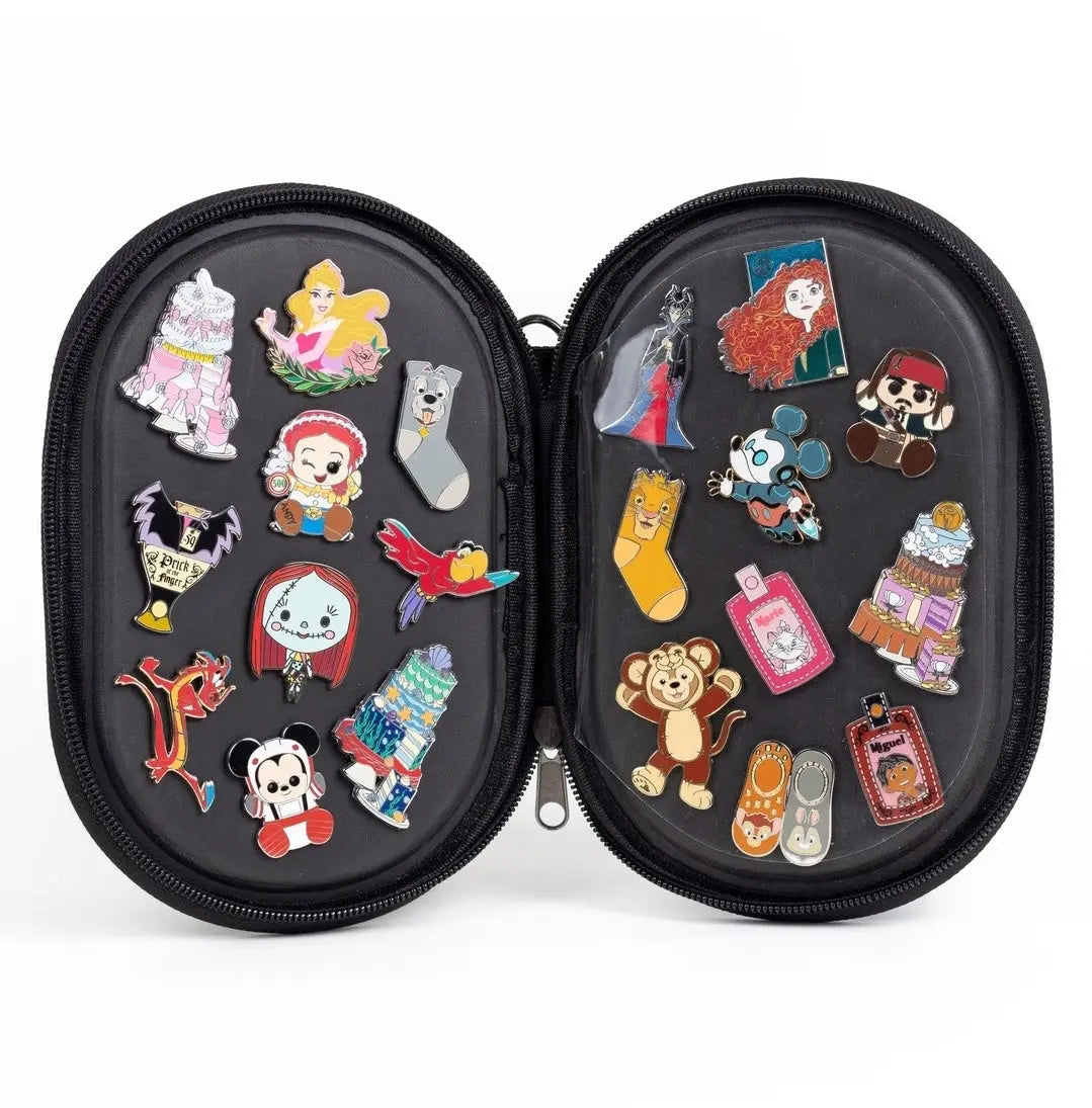 PinFolio® GO – Compact Pin Display & Storage Organizer | Fits Inside Loungefly Bags | Ideal for Pin Traders on the Go GoPinPro