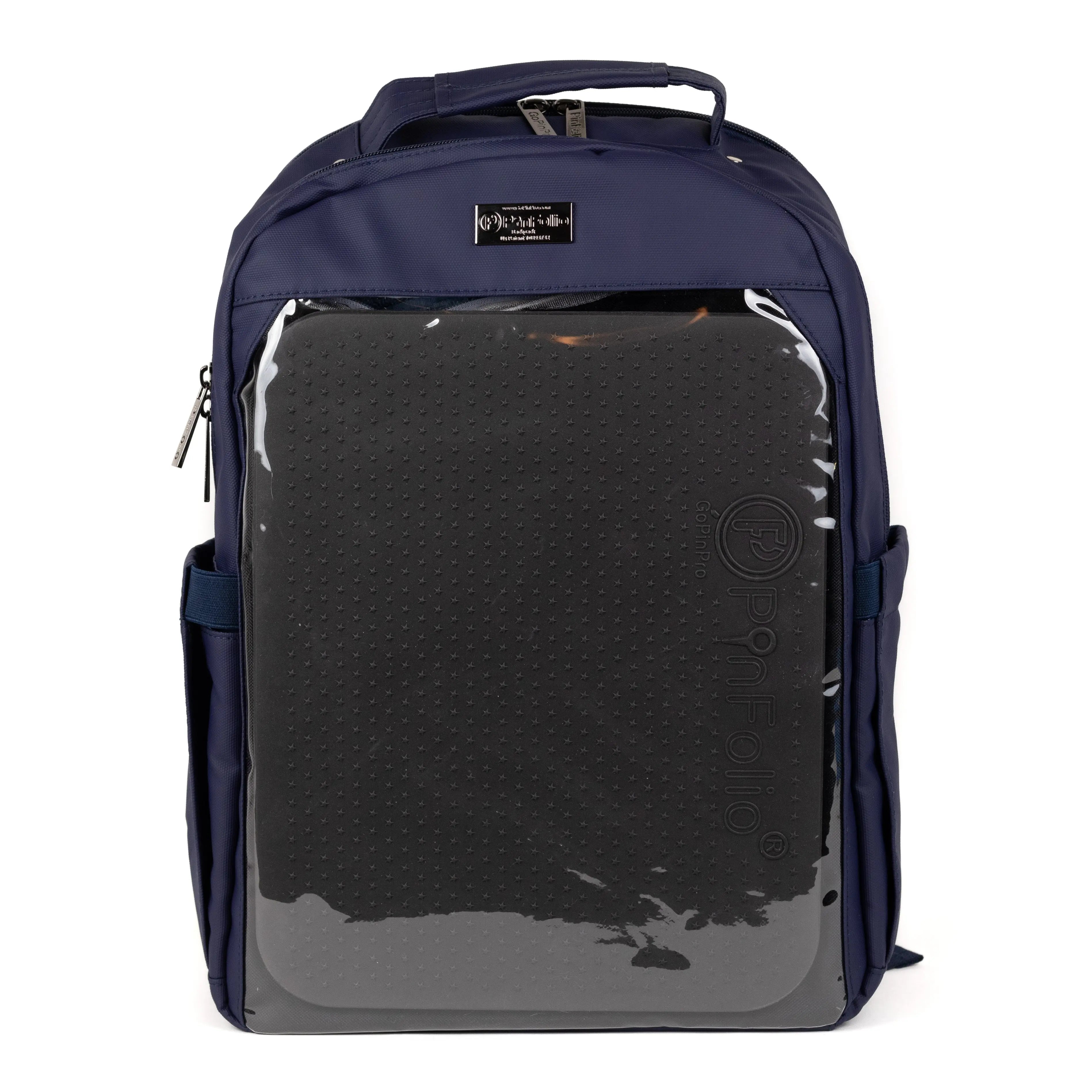 PinFolio® Backpack – Stylish Pin Organizer & Display Bag | Holds Stick'N'Go® Board | Perfect for Pin Collectors on the Go GoPinPro