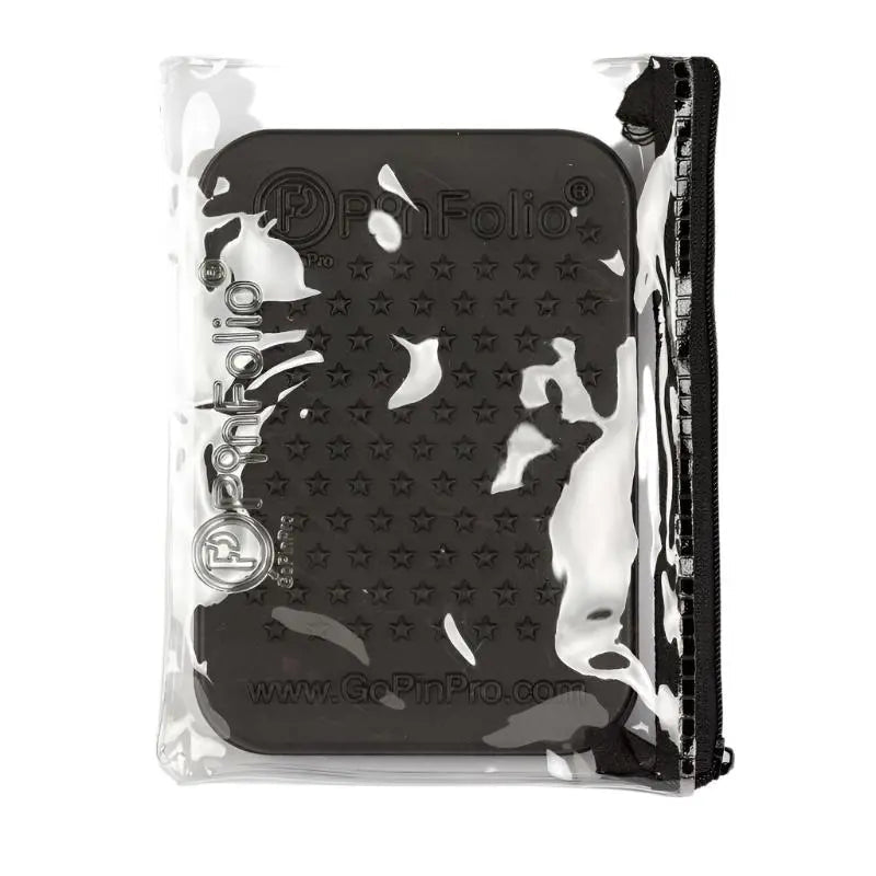 PinFolio® Safe'N'Go® Zippered Pouch for Mini Boards Pack of 5 – Secure and Customizable Pin Storage Sleeves GoPinPro